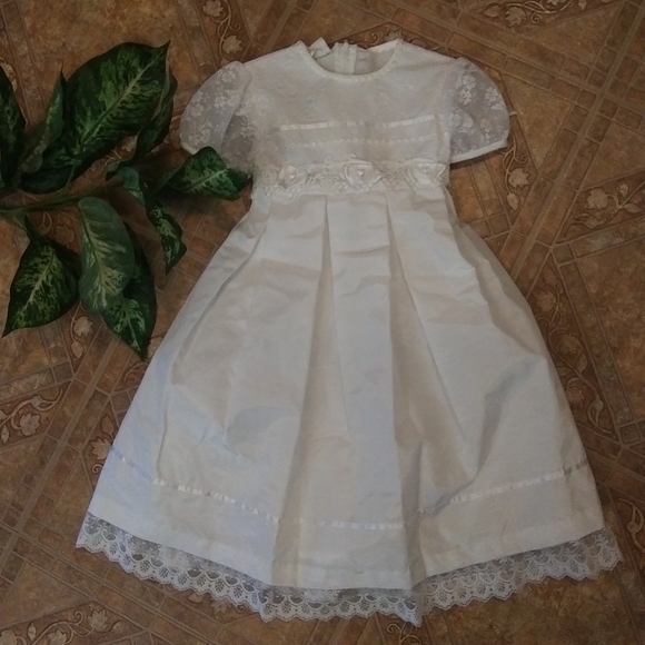 Bonnie Jean Other - Bonnie Jean White Party Dress Size 5